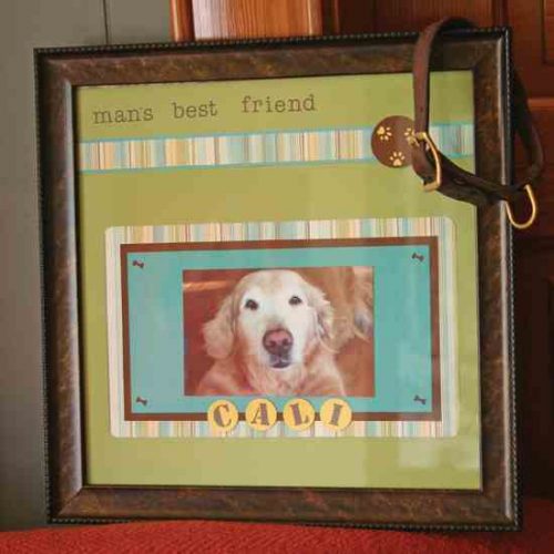 Frame Your Scrapbook Pages